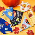 2020 accesorios triangulares reversibles de calabaza con bandana para perros